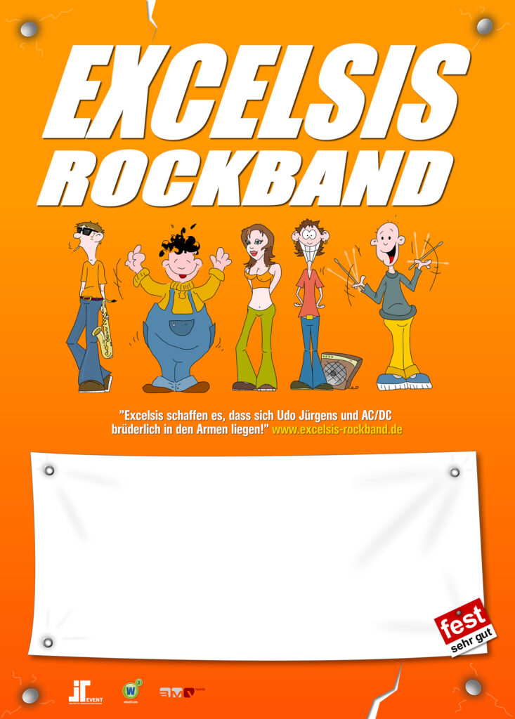 Excelsis Rockband Toons 2006 - Copyright Marcel Wricke